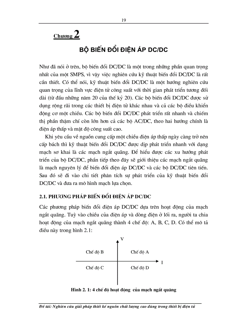 image for page Nghiên cứu giải pháp thiết kế bộ nguồn chất lượng cao dùng trong thiết bị điện tử