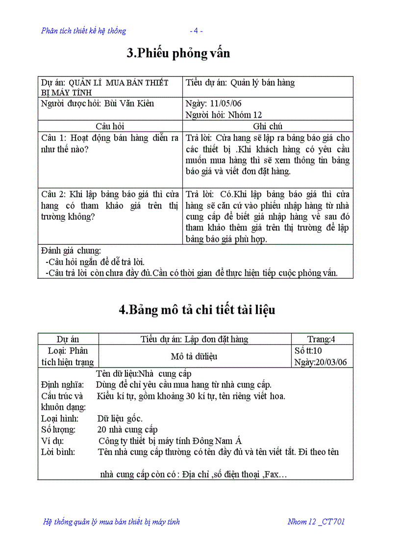 image for page Phân tích thiết kế hệ thống Hoạt động mua bán thiết bị máy tính