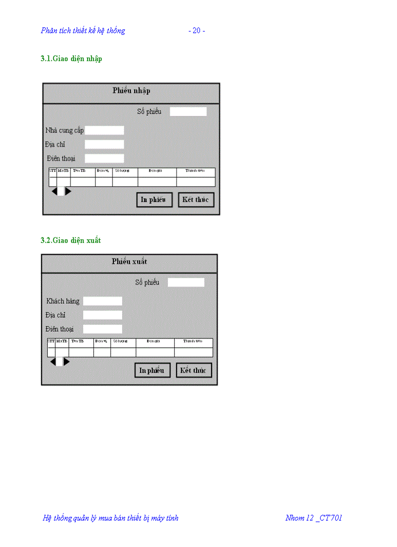 image for page Phân tích thiết kế hệ thống Hoạt động mua bán thiết bị máy tính