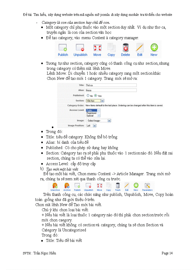 image for page Tìm hiểu xây dựng website trên mã nguồn mỡ joomla xây dựng module tra từ điển cho website