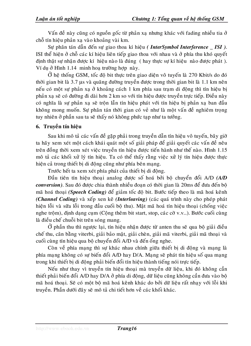 image for page Khảo sát hệ thống GSM