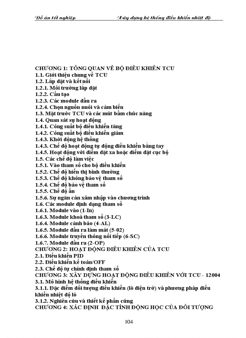 image for page Xây dựng hệ thống điều khiển nhiệt độ bộ điều khiển với TCU 12004