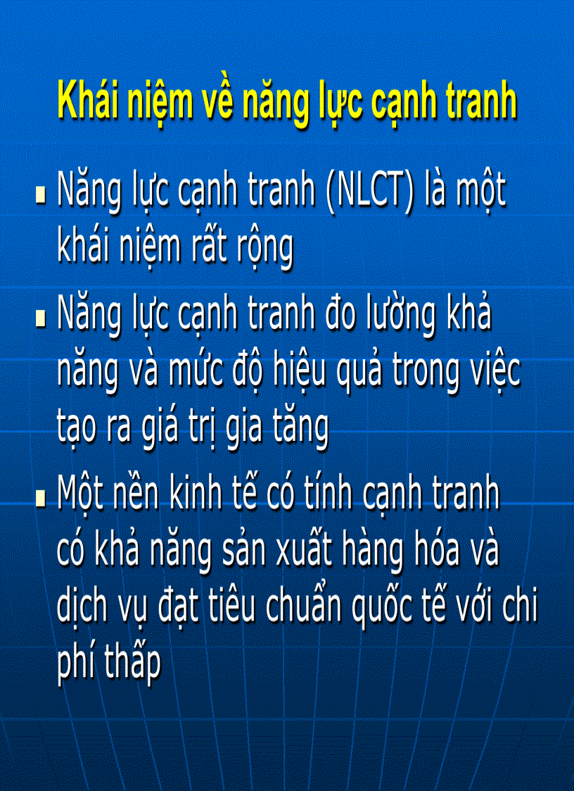 Năng lực cạnh tranh của việt nam một số vấn đề đặt ra từ năm 2007 marketing địa phương và chiến lược phát triển vùng đồng bằng sông cửu long