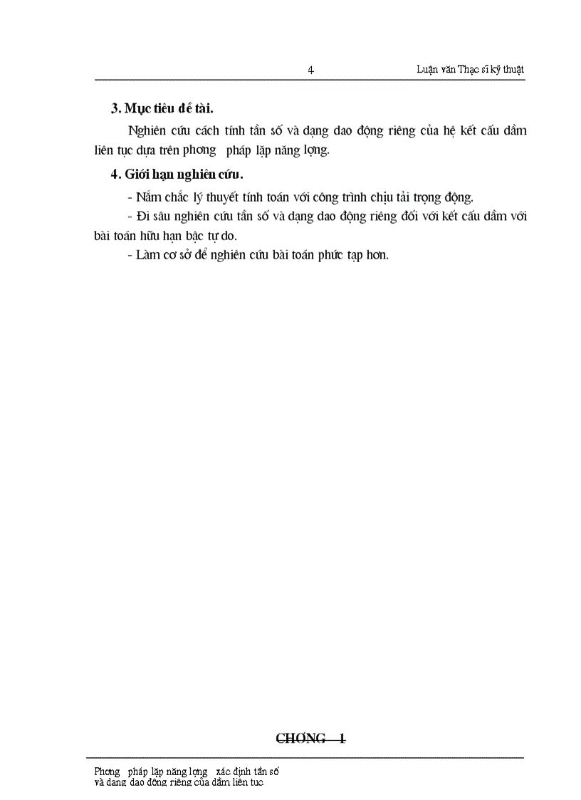 image for page Phương pháp lập năng lượng xác định tần số và dạng dao động riêng của dầm liên tục