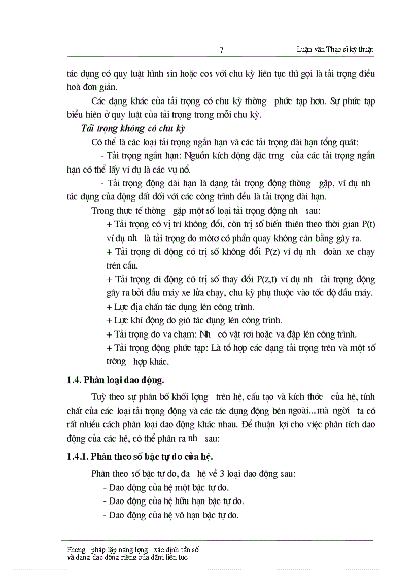 image for page Phương pháp lập năng lượng xác định tần số và dạng dao động riêng của dầm liên tục