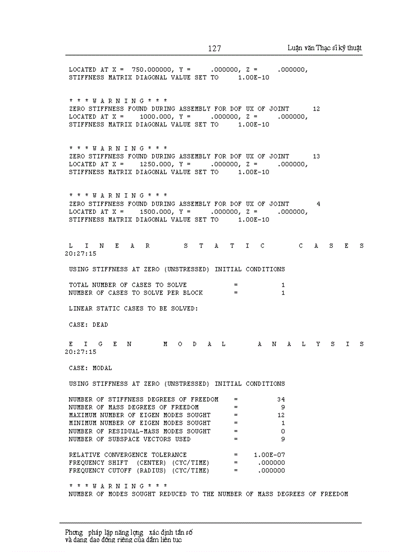 image for page Phương pháp lập năng lượng xác định tần số và dạng dao động riêng của dầm liên tục