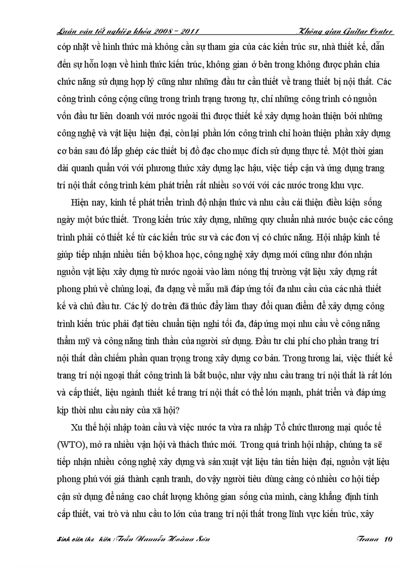 image for page Đồ án tốt nghiệp chuyên ngành thiết kế và trang trí nội thất luận văn tốt nghiệp đồ án trung tâm âm nhạc guitar center