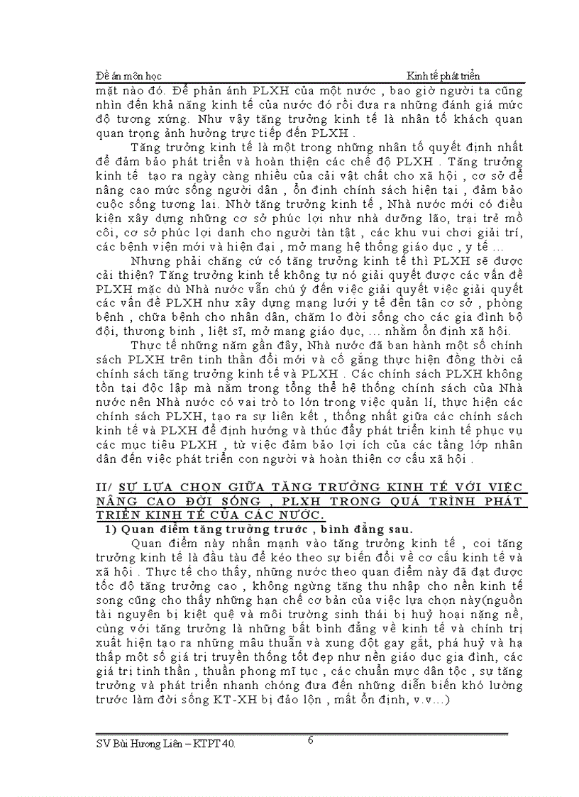 image for page Mối quan hệ giữa tăng trưởng kinh tế với việc nâng cao đời sống vật chất và PLXH cho nhân dân trong quá trình phát triển kinh tế Việt Nam