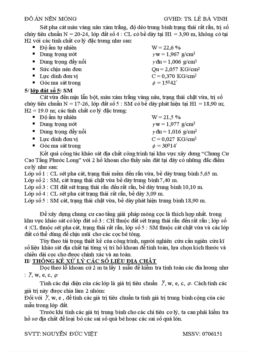 image for page Đồ án nền móng Chung cư cao tầng Phước Long