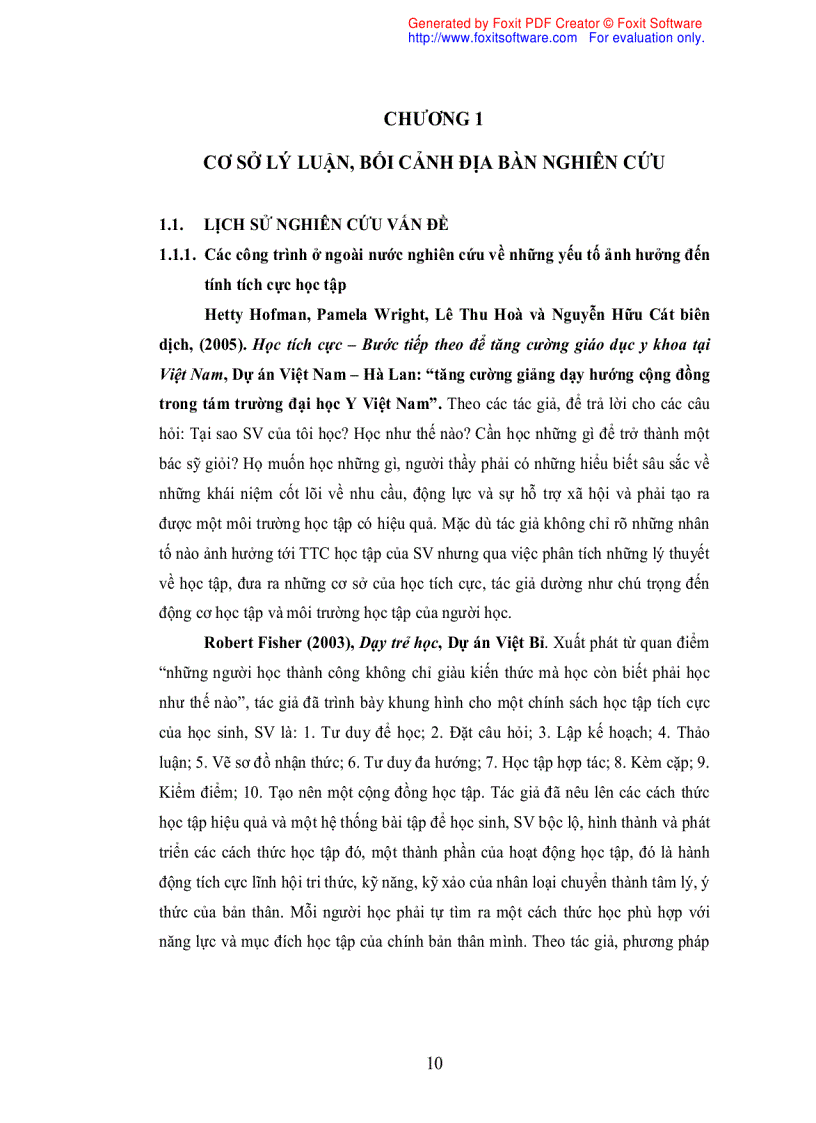 image for page Những yếu tố ảnh hưởng tới tính tích cực học tập của SV ĐH