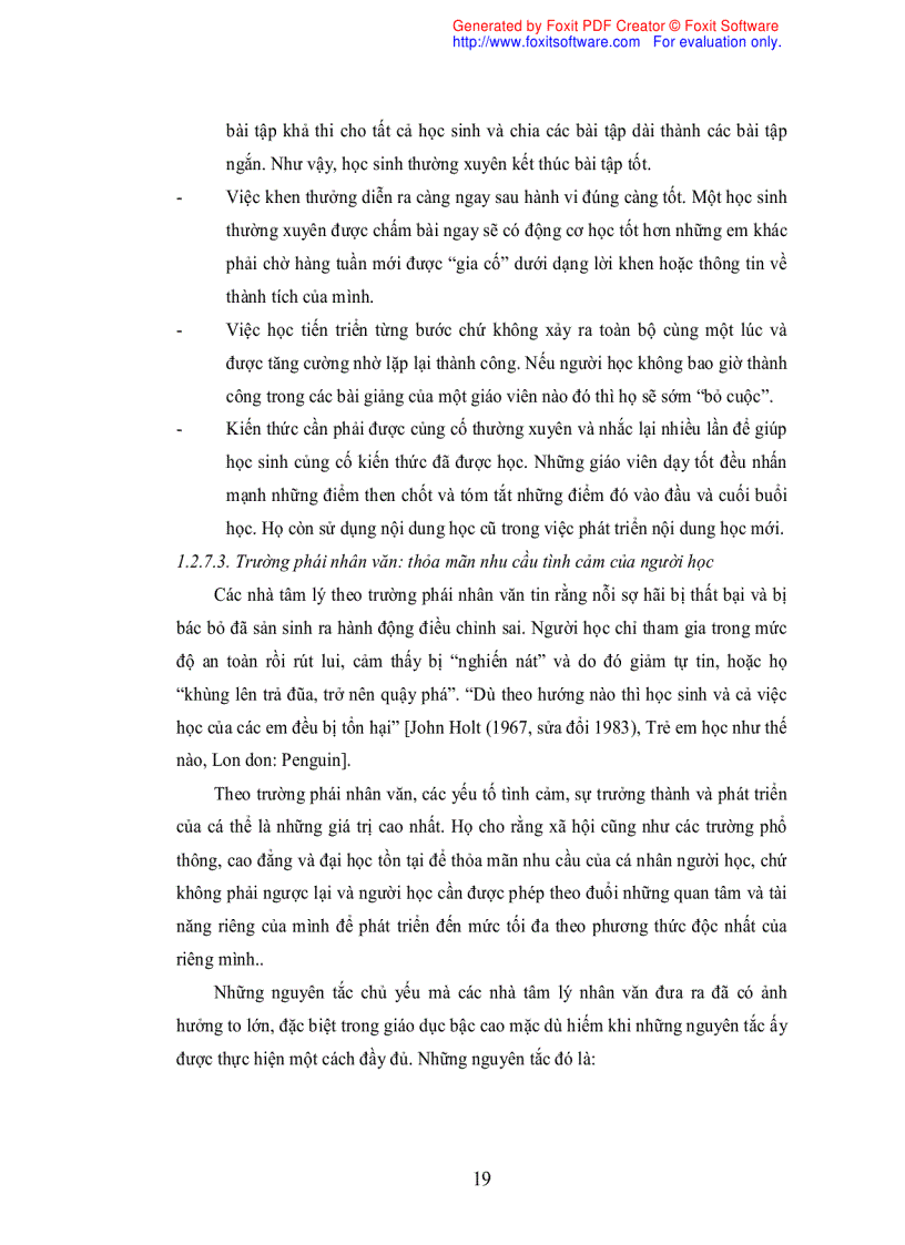 image for page Những yếu tố ảnh hưởng tới tính tích cực học tập của SV ĐH