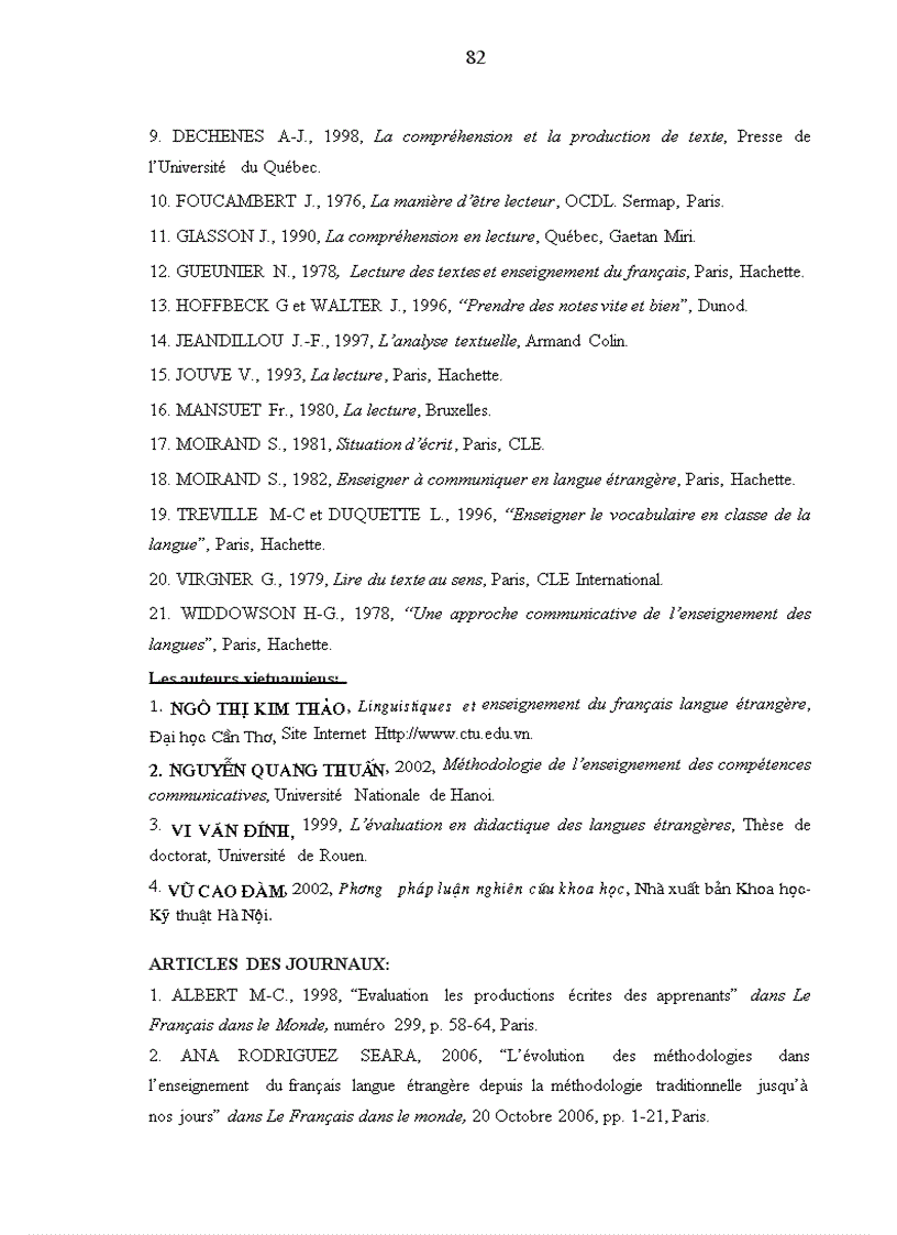 image for page Enseignement de la comprÐhension Ðcrite Le cas des lycées à Ninh Binh