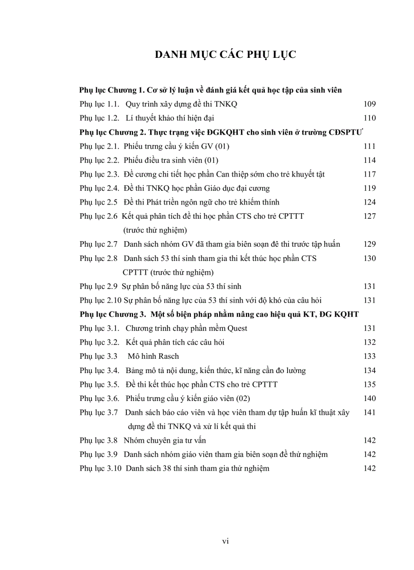 image for page Nghiên cứu thực trạng việc đánh giá kết quả học tập của sinh viên trường CĐSP trung ương
