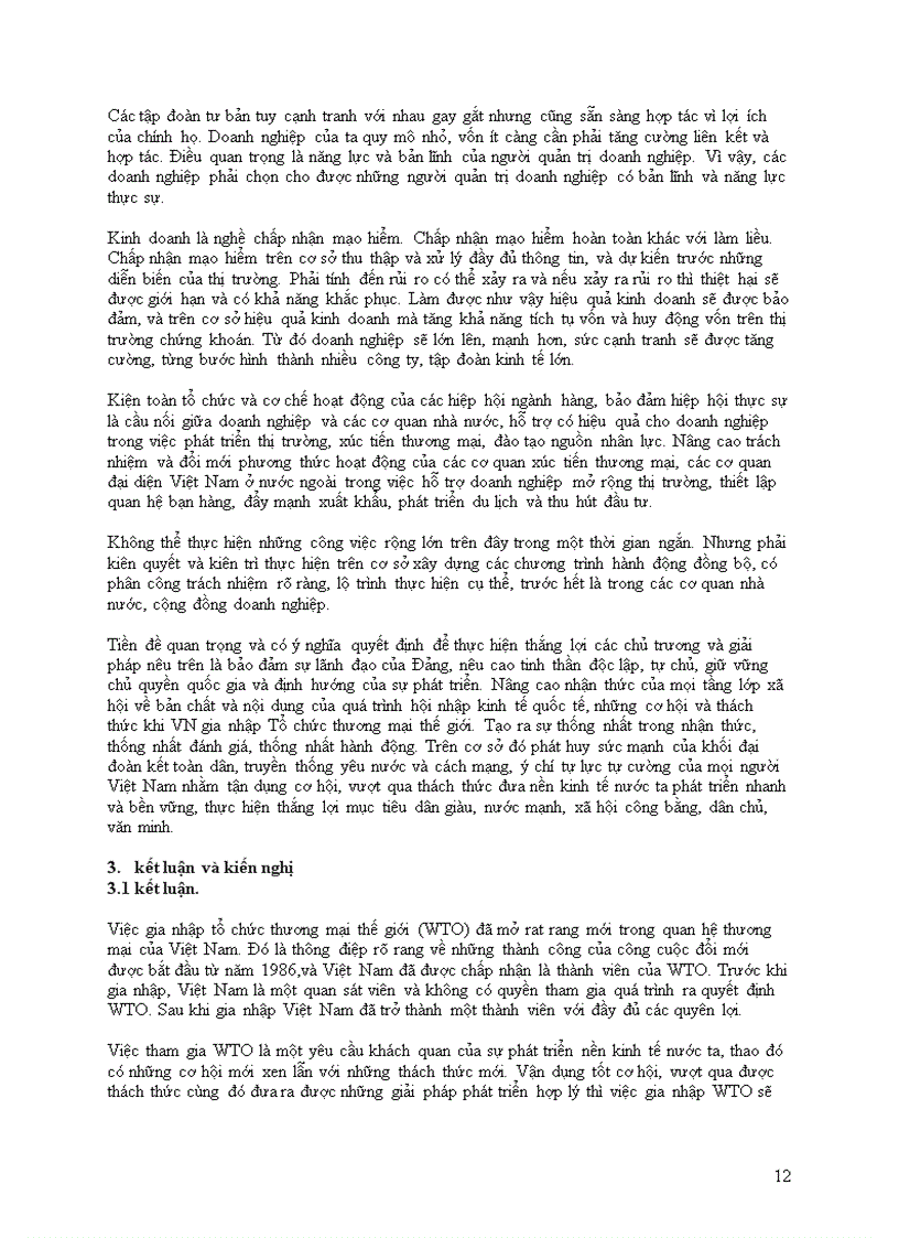 image for page Những cơ hội và thách thức của Việt Nam khi gia nhập WTO