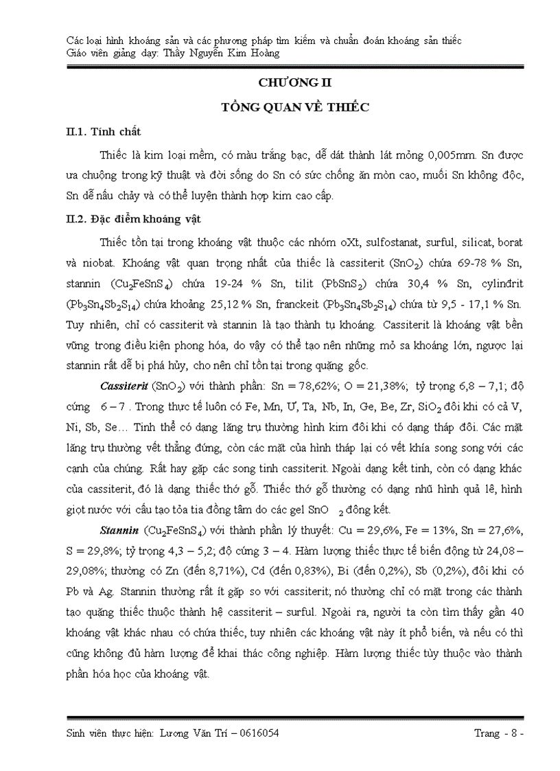 image for page Các loại hình khoáng sản và các phương pháp tìm kiếm và chuẩn đoán khoáng sản thiếc