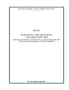 Giao rừng cho thuê rừng giai đoạn 2007 2010