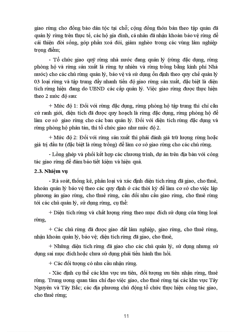 image for page Giao rừng cho thuê rừng giai đoạn 2007 2010