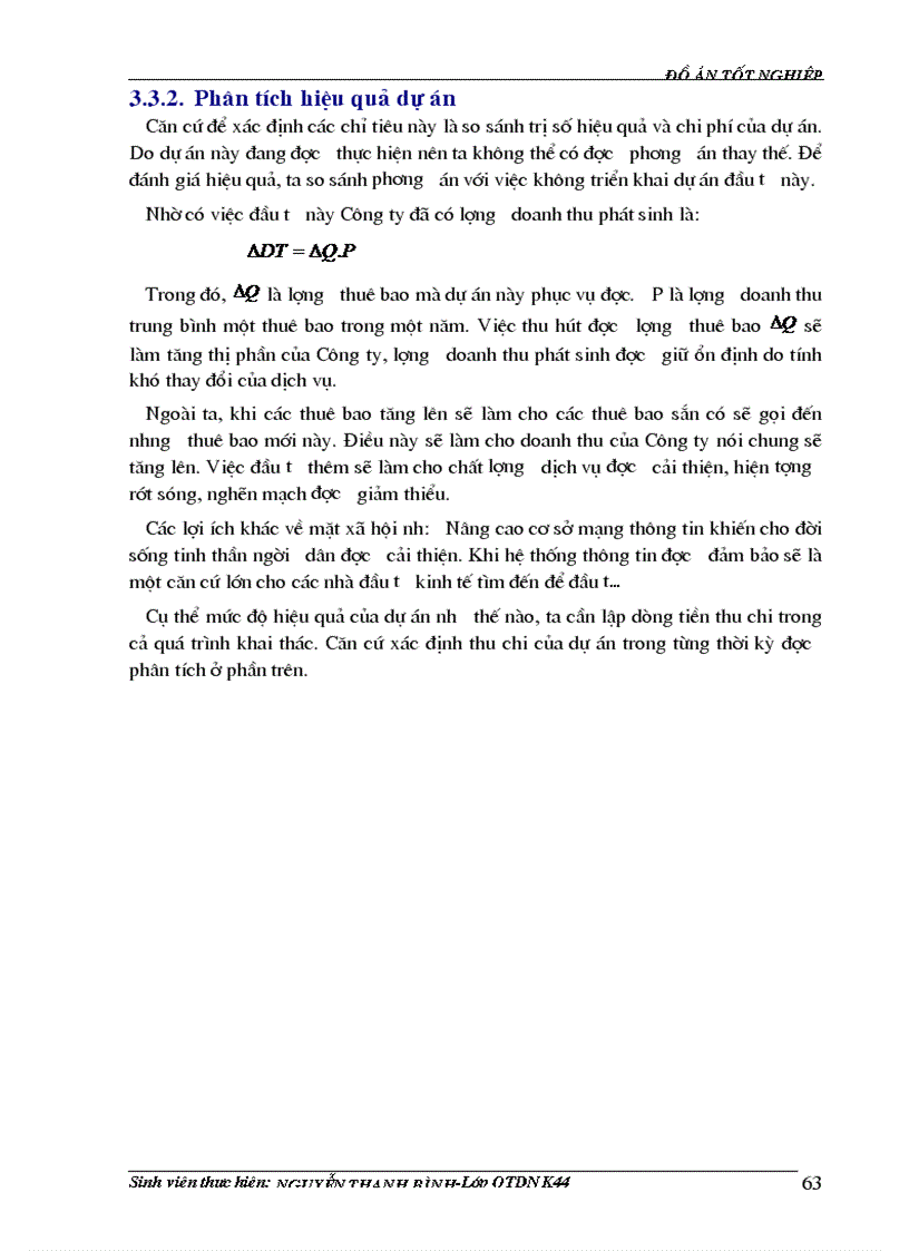 image for page Đánh giá hiệu quả dự án đầu tư viễn thông