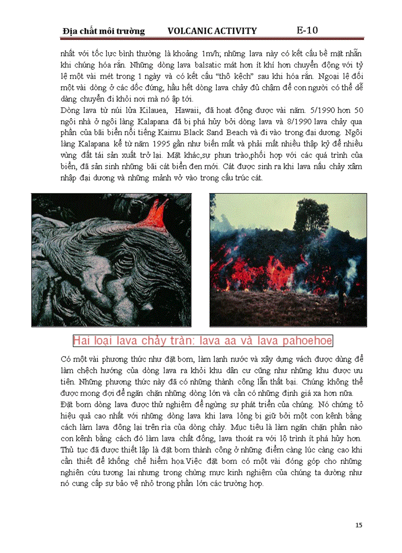 image for page Phân tích hoạt động núi lửa