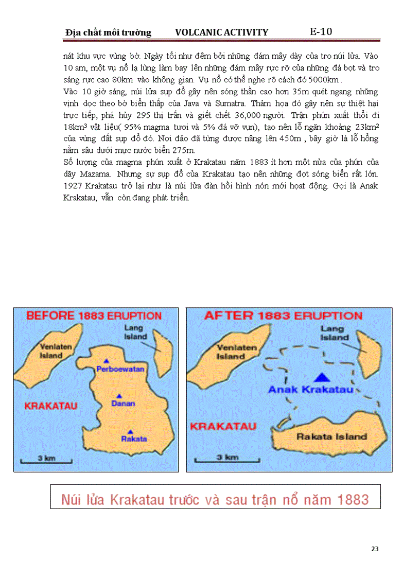 image for page Phân tích hoạt động núi lửa
