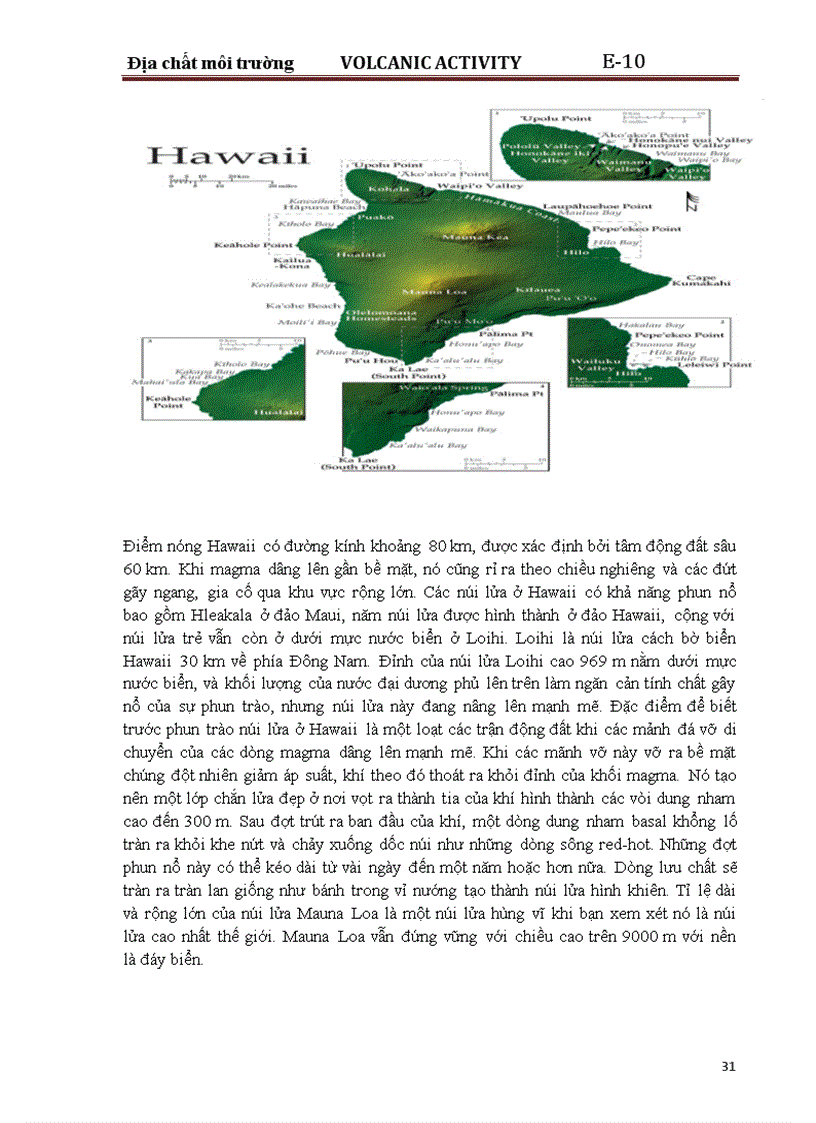 image for page Phân tích hoạt động núi lửa