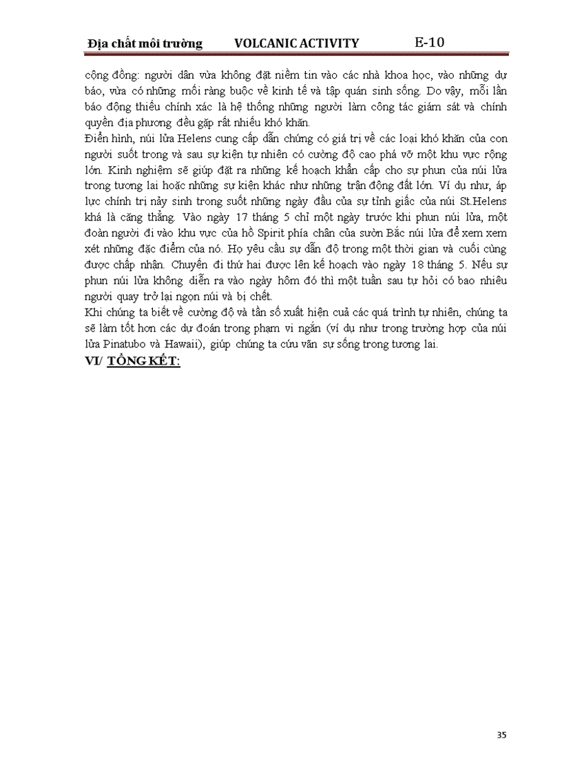 image for page Phân tích hoạt động núi lửa