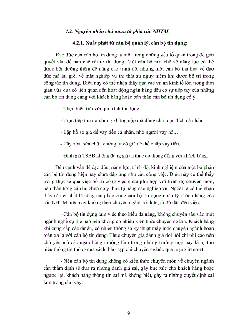 image for page Rủi ro tín dụng tại ngân hàng ngoại thương Việt Nam chi nhánh Cần Thơ Thực trạng và giải pháp