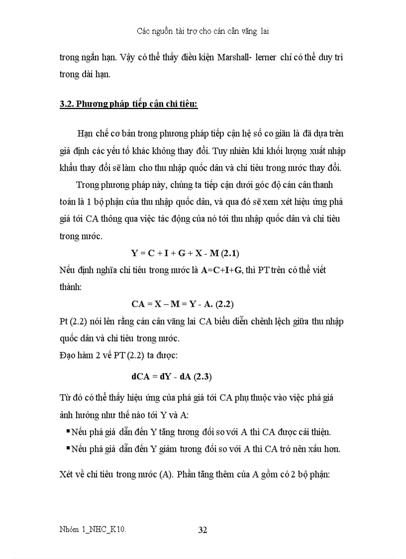image for page Các nguồn tài trợ cho cán cân vãng lai bài thảo luận tài chính quốc tế