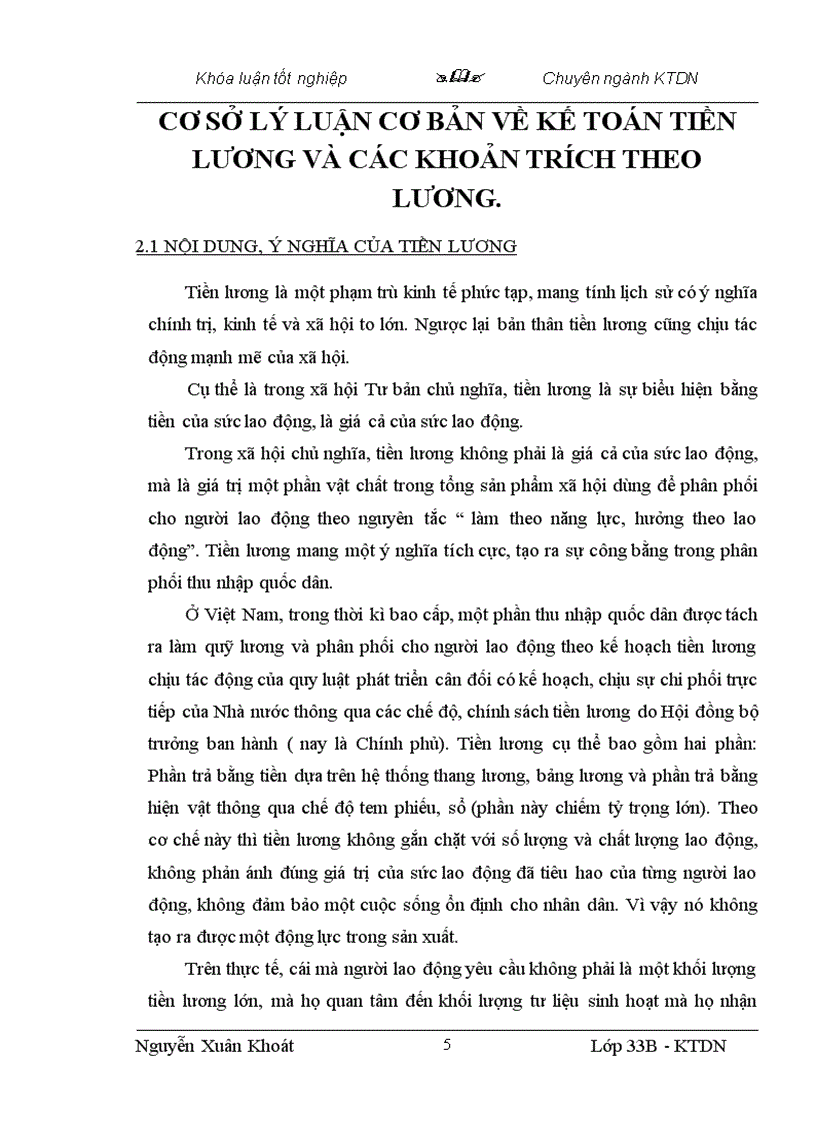 image for page Kế toán tiền lương và các khoản trích theo lương trong Doanh nghiệp tại công ty xây dựng Thanh Hà