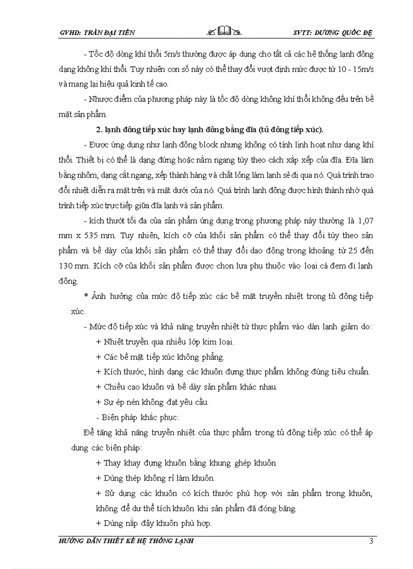 image for page Thiết kế hệ thống lạnh tủ đông bán tiếp xúc năng suất 400kg mẽ