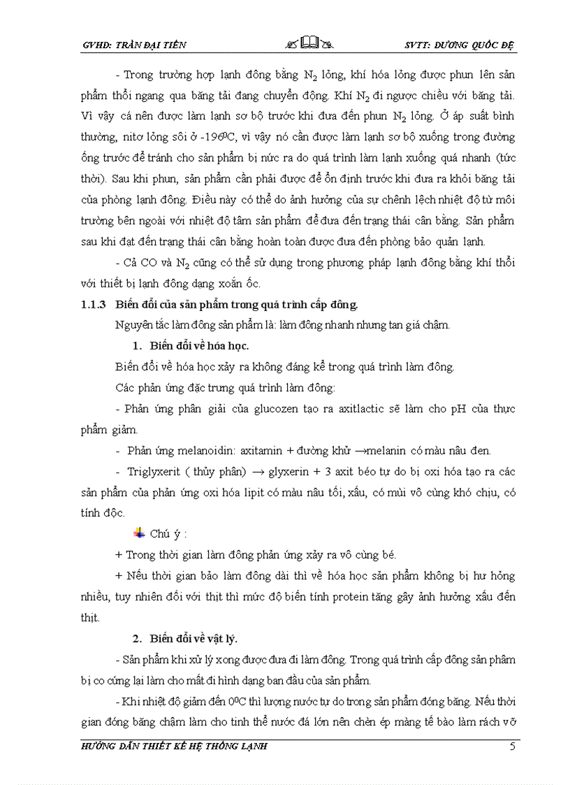 image for page Thiết kế hệ thống lạnh tủ đông bán tiếp xúc năng suất 400kg mẽ