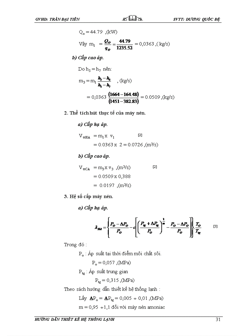 image for page Thiết kế hệ thống lạnh tủ đông bán tiếp xúc năng suất 400kg mẽ