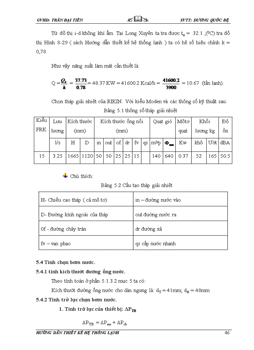 image for page Thiết kế hệ thống lạnh tủ đông bán tiếp xúc năng suất 400kg mẽ