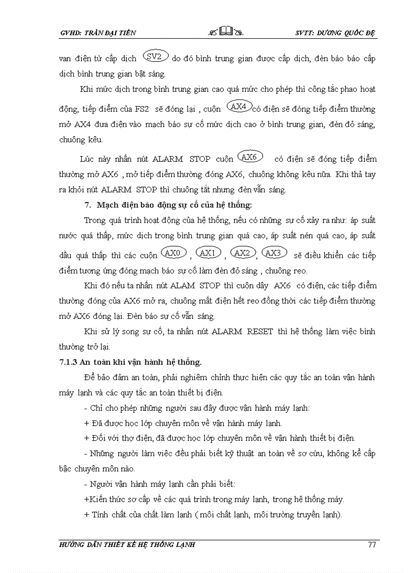 image for page Thiết kế hệ thống lạnh tủ đông bán tiếp xúc năng suất 400kg mẽ