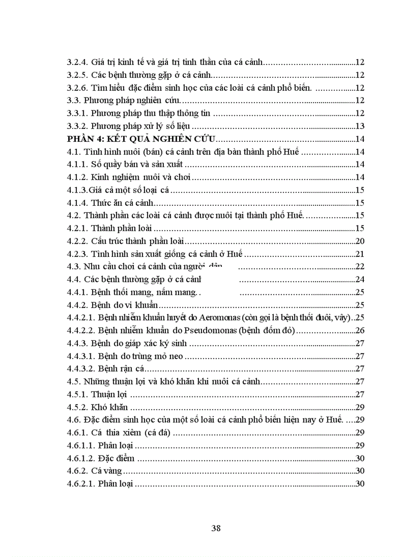 image for page Điều tra tình hình nuôi và chơi cá cảnh trên địa bàn Thành phố Huế