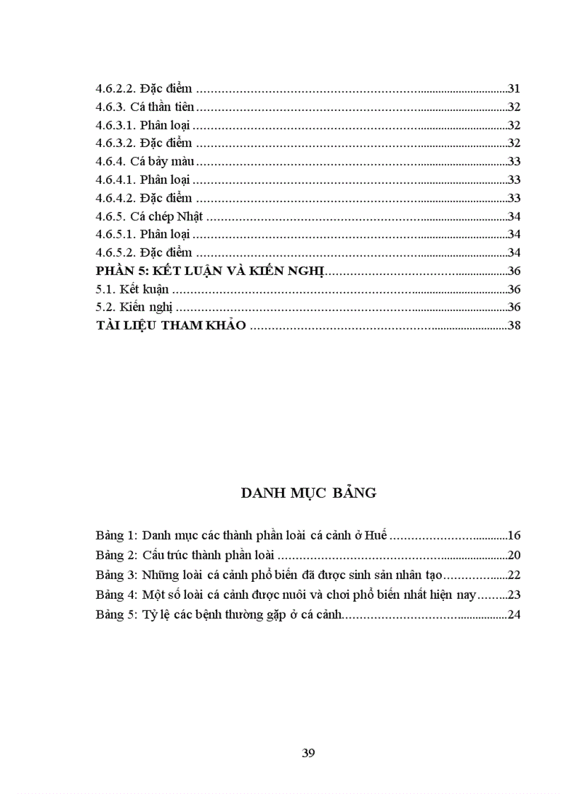 image for page Điều tra tình hình nuôi và chơi cá cảnh trên địa bàn Thành phố Huế