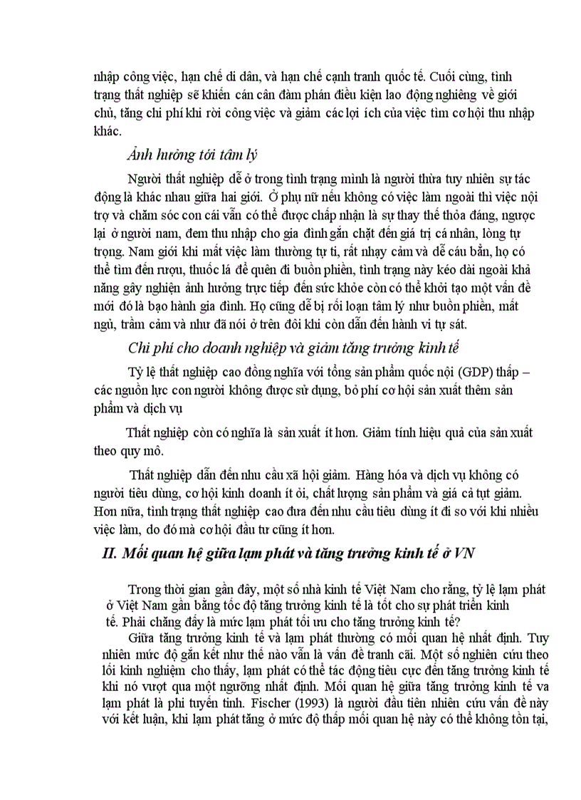 image for page Mối quan hệ tỷ lệ lạm phát tỷ lệ thất nghiệp và tốc độ tăng trưởng kinh tế việt nam