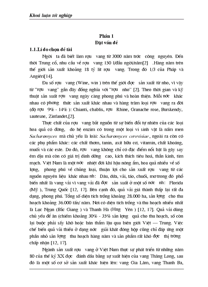 image for page Luận văn tốt nghiệp nghiên cứu ảnh hưởng nồng độ đường đến sự sinh trưởng và phát tricuaruar nấm men Sacharomyces cerevisiae