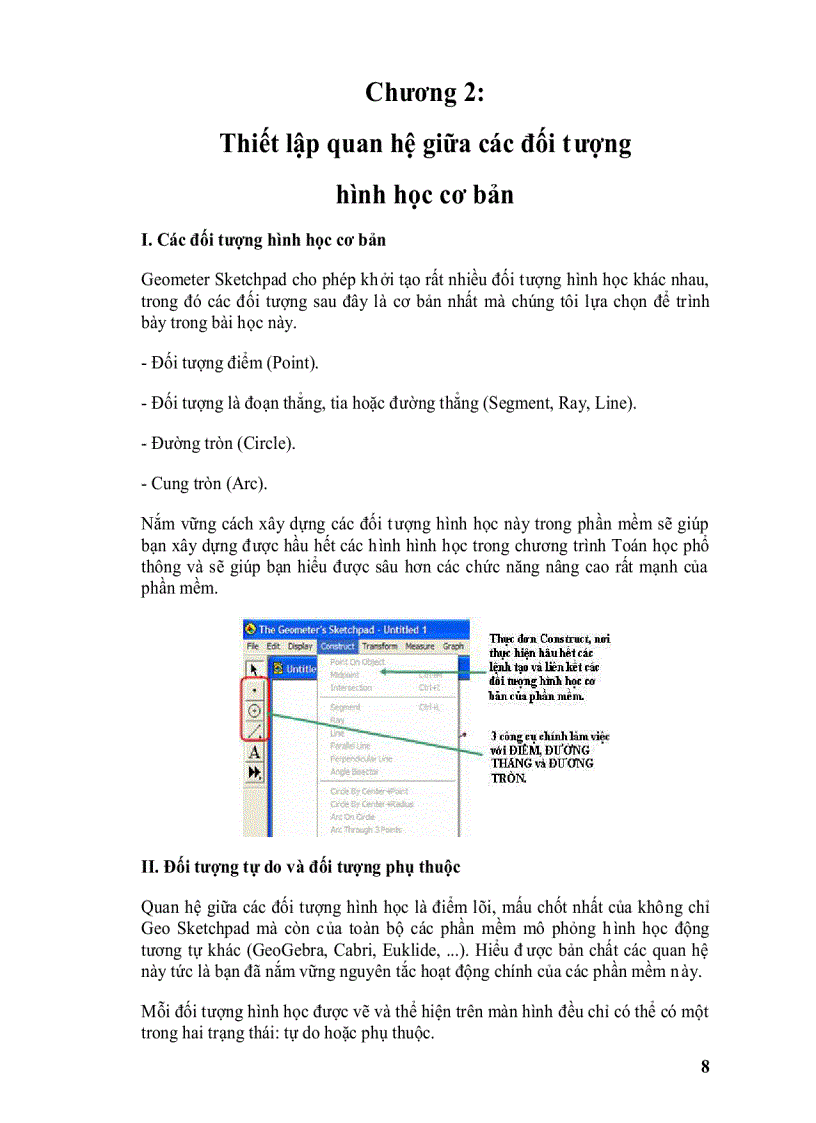 image for page Thiết kế bài giảng Hình học bằng Phần mềm Geometer Sketchpad