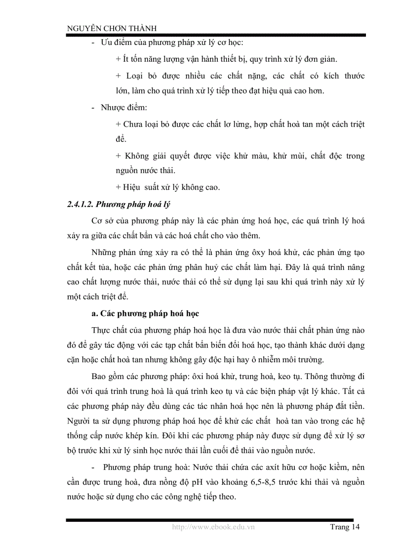 image for page Thiết kế hệ thống xử lý nước thải bệnh viện Giao thông Vận tải Đà Nẵng