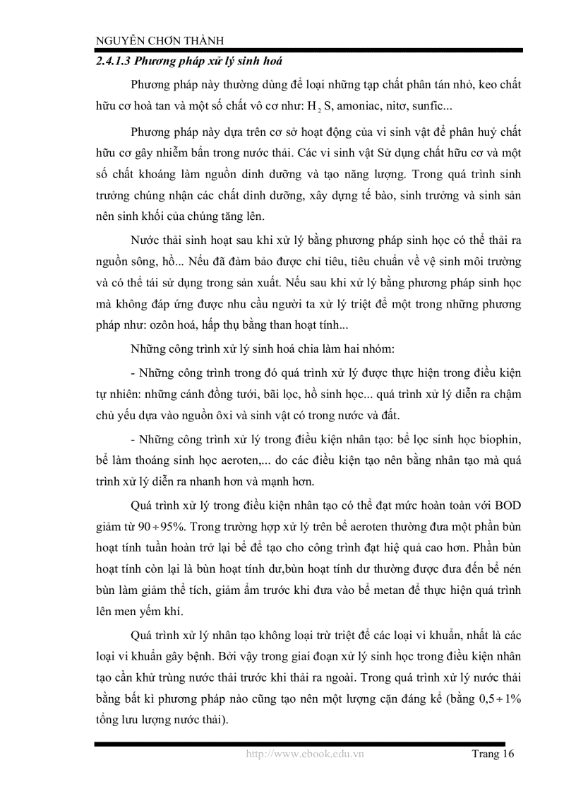 image for page Thiết kế hệ thống xử lý nước thải bệnh viện Giao thông Vận tải Đà Nẵng