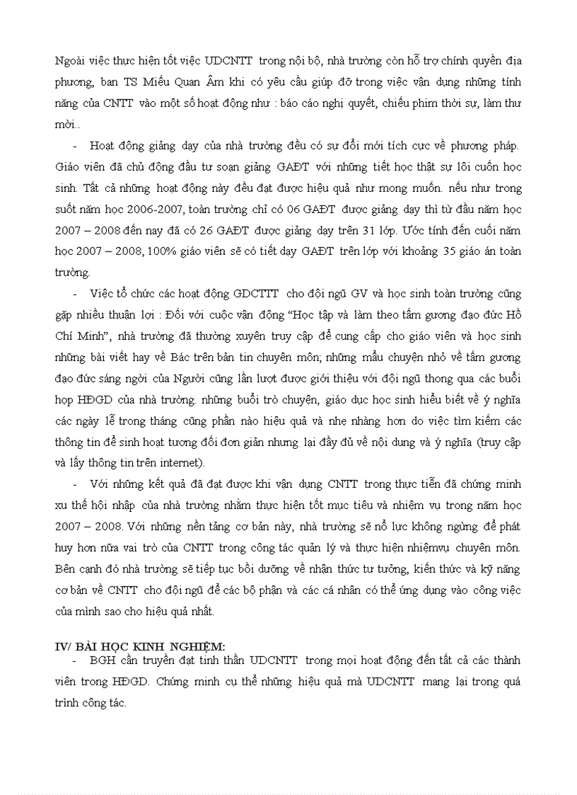 image for page Công tác chỉ đạo và quản lý ứng dụng CNTT trong trường tiểu học