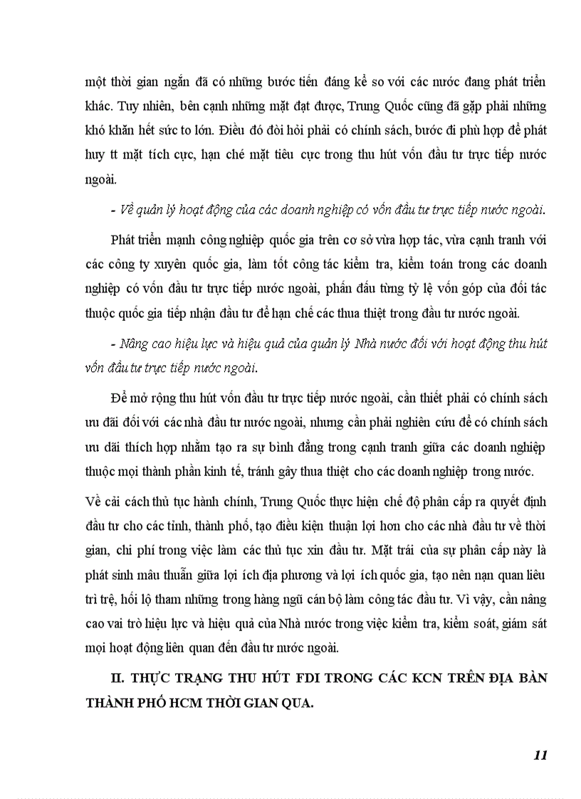 image for page Thu hút FDI vào các KCN trên địa bàn TP Hồ Chí Minh