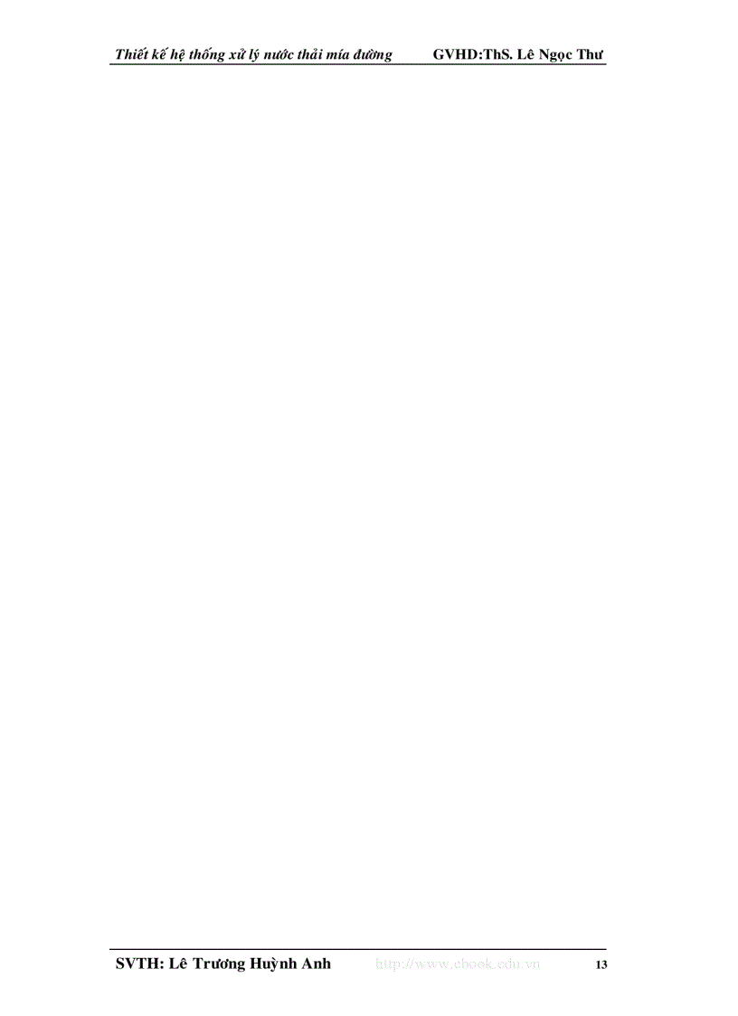 image for page Thiết kế hệ thống xử lý nước thải mía đường