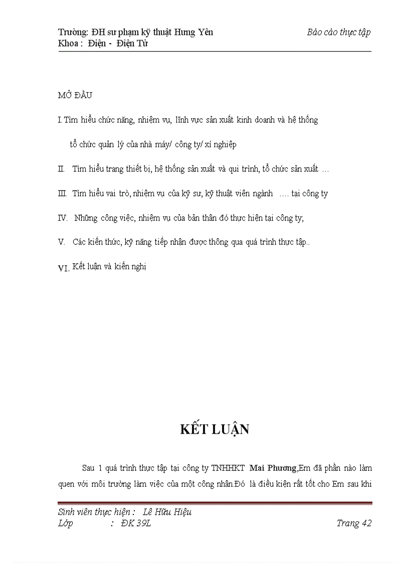 image for page Báo cáo thực tập điên điện tử Công ty TNHH kỹ thuật Cao Mai Phương