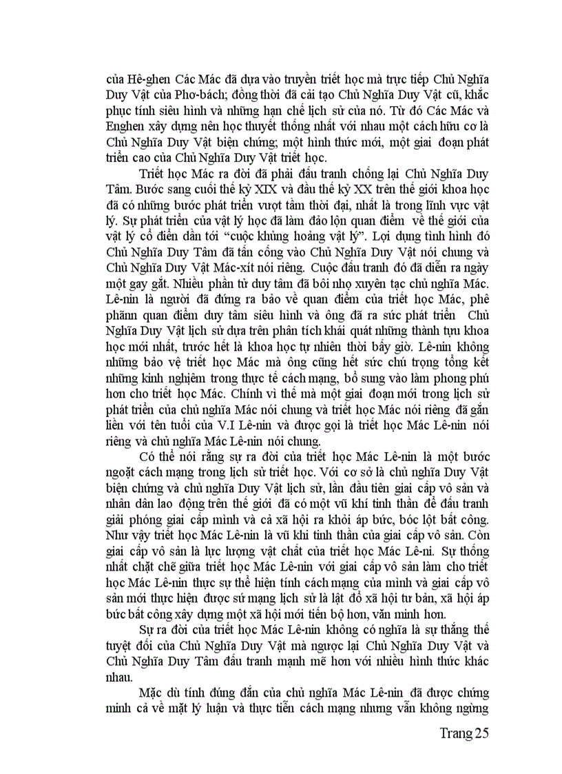 image for page Khái quát chung về chủ nghĩa duy vật biện chứng chủ nghĩa duy tâm trong triết học