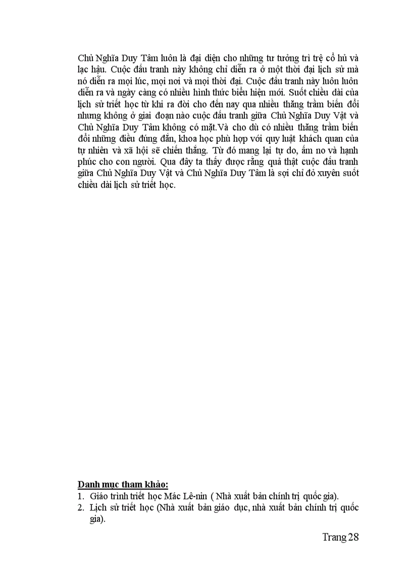 image for page Khái quát chung về chủ nghĩa duy vật biện chứng chủ nghĩa duy tâm trong triết học