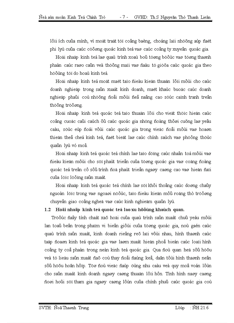 image for page Những thử thách và thành tựu mà việt nam đã đạt được trong tiến trình hội nhập kinh tế quốc tế