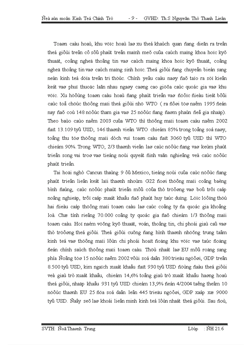 image for page Những thử thách và thành tựu mà việt nam đã đạt được trong tiến trình hội nhập kinh tế quốc tế