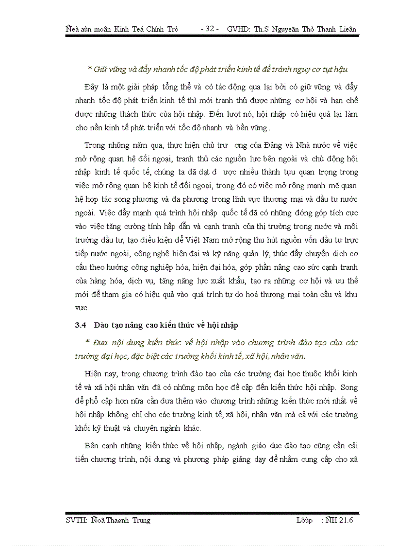 image for page Những thử thách và thành tựu mà việt nam đã đạt được trong tiến trình hội nhập kinh tế quốc tế